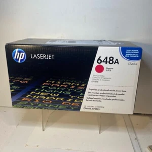 HP LaserJet 648A Tonerkartusche Magenta, CE263A Neu / VERSIEGELT CP4025 CP4525 - Bild 1 von 5
