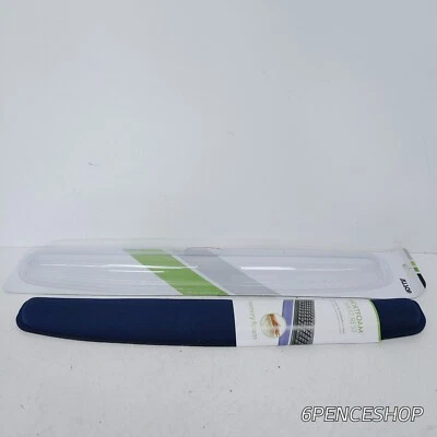 ALLSOP COMFORT MEMORY FOAM Keyboard Blue Wrist Rest - Image 1 of 4