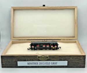 Locomotora eléctrica Minitrix 2912 DRG E36 escala N estuche de madera personalizado - Imagen 1 de 9