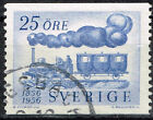 Sweden Railroad 100 Ann Locomotive stamp 1956