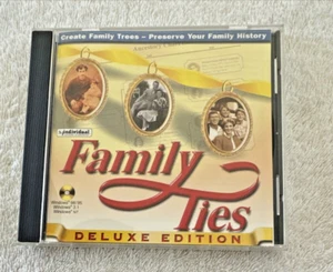 FAMILY TIES Deluxe Edition CD Version PC ML285 - Picture 1 of 3