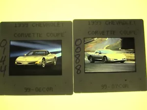 CHEVROLET CORVETTE COUPE PRESS SLIDES - 1999 - Picture 1 of 3