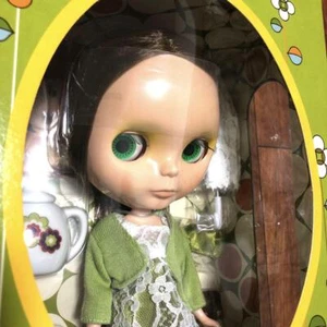 Takara Neo Blythe Tea For Two bambola primo modello stile antico verde con scatola NUOVO - Foto 1 di 5