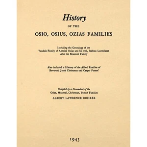 History of the Osio, Osius, Ozias Families - Imagen 1 de 1