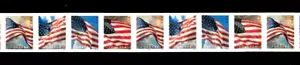 US FLAGS 9 FOREVER STAMPS 2024 APU 4 FLAG DESIGNS #5871-5874 DIE CUT 9.25 PN1111 - Picture 1 of 4