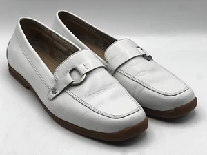 GRASSHOPPERS ~ White, Comfort, Canvas Slip-On Shoes, Size 8M - Picture 1 of 9