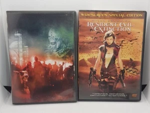 Resident Evil Apocalypse (2004) & Extinction (2008) DVD Bundle x2 - GUC - Picture 1 of 6
