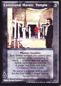5 x Communal Haven: Temple VTES CCG Mixed - Picture 1 of 1