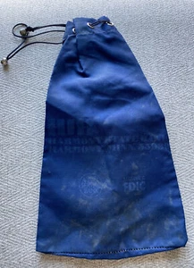 Harmony State Bank Minnesota Advertising Bank Deposit Bag Rochester FDIC Nice - Picture 1 of 3