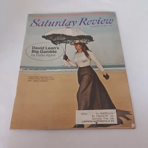 Vintage 1970 November 14, Saturday Review Magazine, "David Lean's Big Gamble" - Picture 1 of 3