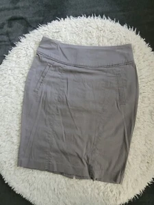 Grauer stretchy Bleistiftrock Gr. 38 von H&M - Bild 1 von 2