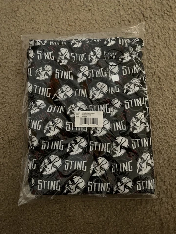 Zubaz Sting mask comfy pants men’s XL new WWE WCW AEW Pajama Wrestling Legend Cover