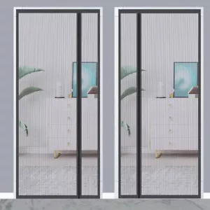 Magic Curtain Door Mesh Magnetic Fastening Mosquito Fly Bug Insect Net Screen - Picture 1 of 6