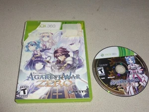 XBOX 360 VIDEO GAME RECORD OF AGAREST WAR ZERO W CASE AKSYS - Picture 1 of 1