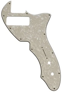 Neu 4-lagiges Gitarren-Schlagbrett für 69 Thinline Neuauflage P90 Stil, Elfenbein White Pearl - Bild 1 von 5