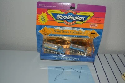 Micro Machines  - #7 LumberJacks Collection - Semi Truck collection sealed htf - Image 1 of 4