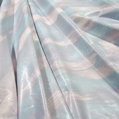 Vintage '80s Vision Chintz/Blush (10 yds)| Diagonal Stripe |Cotton Chintz Fabric - Image 1 of 4