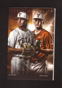 Texas Longhorns--Horario de bolsillo de béisbol 2018--Mighty Fine Burgers - Imagen 1 de 2
