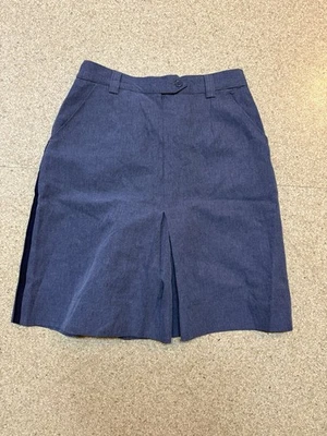 VTG NWOT WOMENS US POSTAL SHORTS BLUE SIZE 10TF USA Made Polyester Horace Small - Image 1 of 4