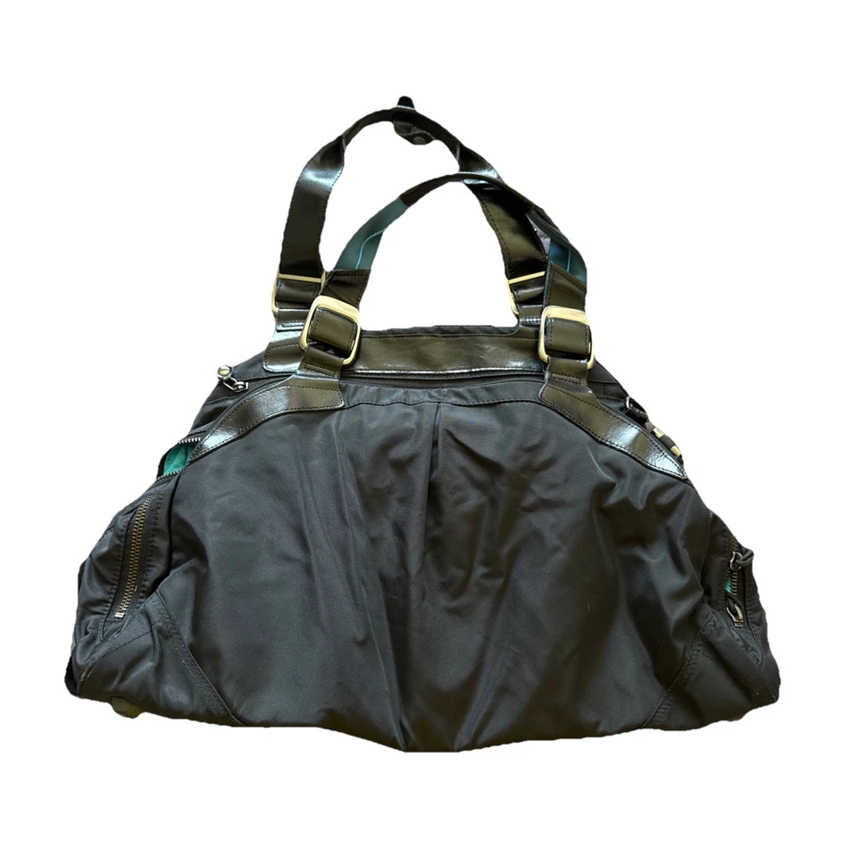 RARO Nike Monika Club Bolso de Entrenamiento de Lujo Azul Nylon Cuero BA2766 338 Foto 1 de 4