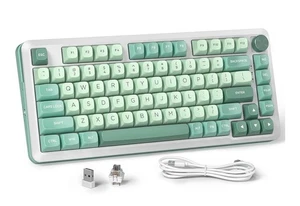 Redragon Cyrus Pro RGB 75% Wireless Gaming Keyboard White - Picture 1 of 10