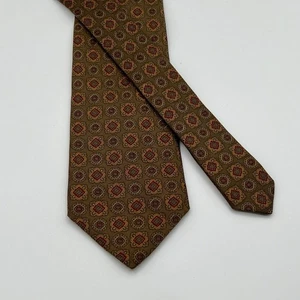 Brooks Brothers Makers Tie Geometric Silk NWT - Picture 1 of 9
