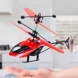 Mini helicóptero RC sensor de movimiento avión juguete helicóptero volador niños regalo - Imagen 1 de 27