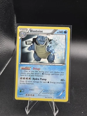 Pokémon TCG Blastoise 31/149 Non-Holo Rare Card Boundaries Crossed 2012 Set - Image 1 of 2