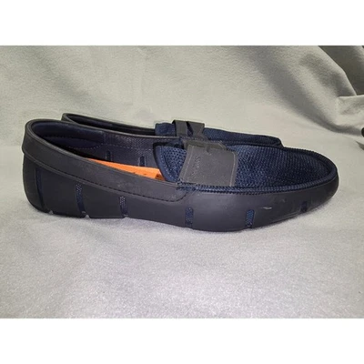 SWIMS Men's Loafers Size 11 Blue Shoes Casual Boat Shoes - Image 1 of 4