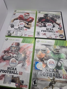 Lot Of Ncaa Football 9,10,12,13 For Xbox 360 - Picture 1 of 10