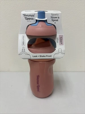 Taza deportiva de pajita y boquilla Tommee Tippee 12 m+ 9 fl oz - G20 Foto 1 de 2