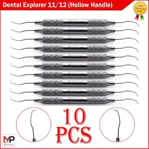 Instrumentos de dentadura quirúrgica de diagnóstico endo de hoz con sonda Dental Explorer 11/12 - Imagen 1 de 7