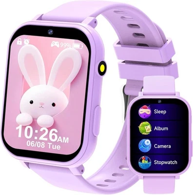 clleylise Smart Watch for Kids Smart Watch for Boys Girls - 18 Games, 8W Camera