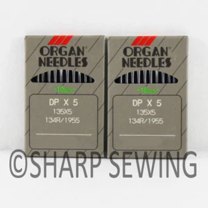20 ORGAN 135X7 #12 INDUSTRIENÄHMASCHINENNADEL 135X5 DPX5 SY1955 134R - Bild 1 von 1