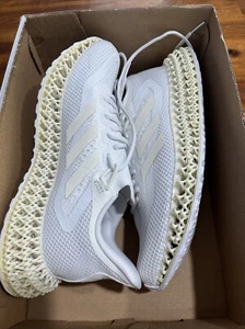 New Adidas 4DFWD 2 W Running Training Sneakers White Cream New Womens Size 9 - Picture 1 of 13