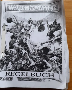 Warhammer Dunkel Elfen bemalt Regelbuch deutsch Anleitung Basisspiel Brettspiel - Bild 1 von 5