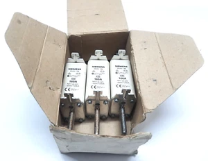 NEU - SIEMENS 3NA3 136 SICHERUNGSEINSATZ 160A 500V 3NA3136 / 3 STÜCK - Bild 1 von 9