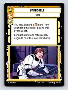 Trick Strategy Bamboozle Event Card Exhaust Unit Special Ability - Picture 1 of 10