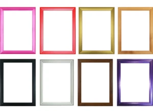 Wood Effect Picture frames Poster Photo Frame Colours A1 A2 A3 A4 A5 Classic - Picture 1 of 26