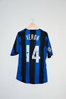 🔥2004/05 VERON match worn shirt Inter Milan retro vintage camiseta trikot