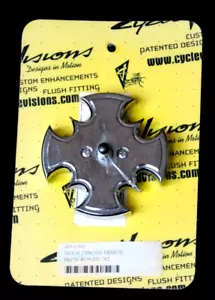 New Cycle Visions Tribal Chrome MIrror #AM-1150C - Foto 1 di 3