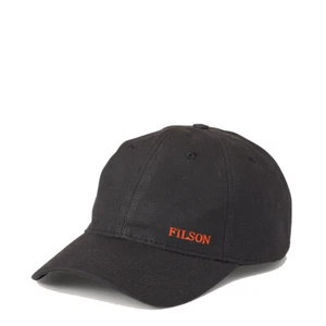 Filson Oil Tin Low Profile Cap Black