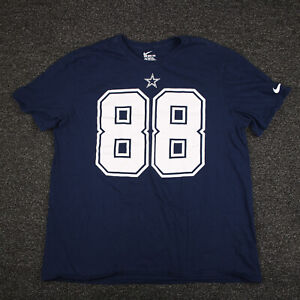 Dallas Cowboys Nike Shirt Adult XL Bryant Number 88 Navy Blue Football Mens