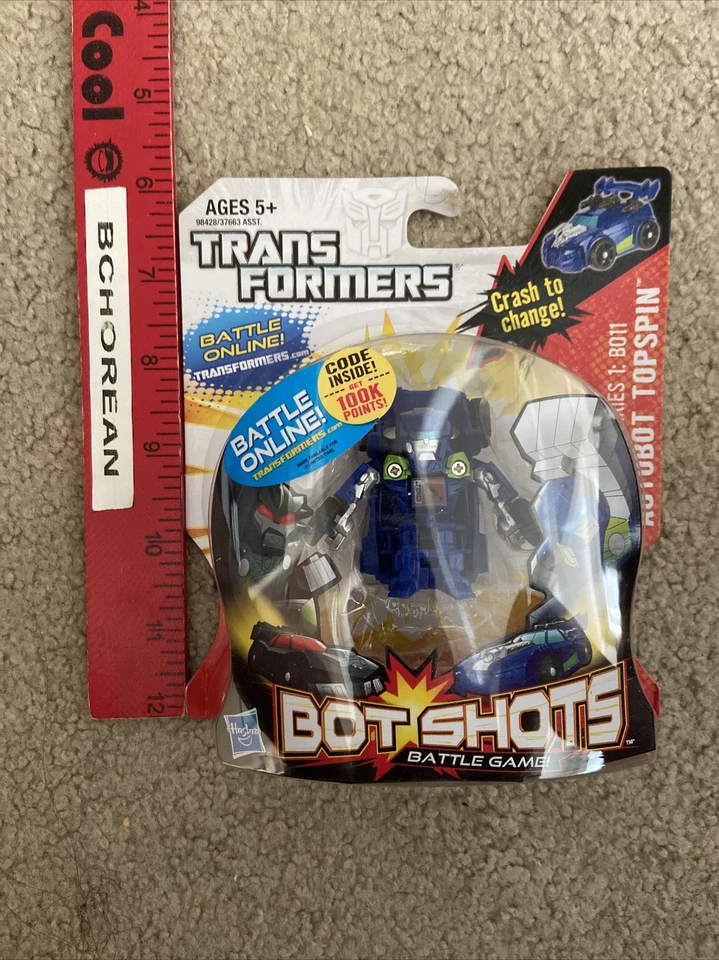 Transformers Bot Shots Autobot Topspin Series 1 B011 New - Image 1 of 1