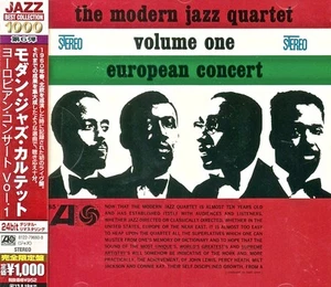 The Modern Jazz Quartet – European Concert : Volume One (CD, Album, Japan 24 b) - Imagen 1 de 1