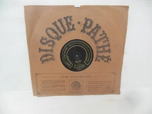 ultra rare excellent 14" antique 5207 2/5207 4 PATHE record CARMEN - Picture 1 of 9