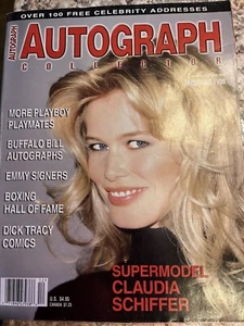Autograph Collector - December 1999 Claudia Schiffer Cover - Picture 1 of 2