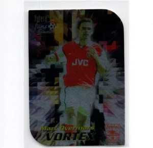 MARC OVERMARS 1999 Futera Vortex Soccer Insert Card ARSENAL #V5 PSA - Picture 1 of 2