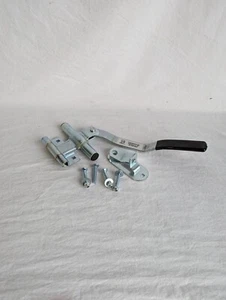 Trailer Latch 5" Zinc PLated Cam Bar Latch Lock Hasp Single Hinged - Picture 1 of 6