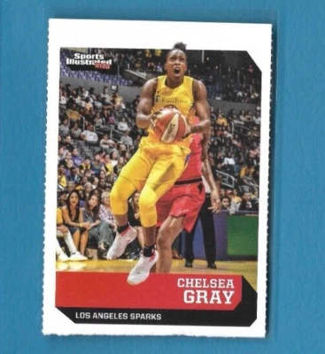 2019 SI Kids CHELSEA GRAY Rookie Card, Los Angeles Sparks/ WNBA #855 - Image 1 of 2